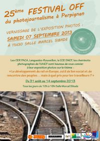 25ème festival Off de photojournalisme. Du 31 août au 14 septembre 2013 à Perpignan. Pyrenees-Orientales. 